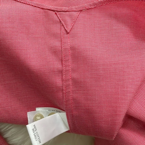 BANANA REPUBLIC BUTTON DOWN SLIM-FIT NON-IRON SHIRT MENS TALL - Picture 10 of 10